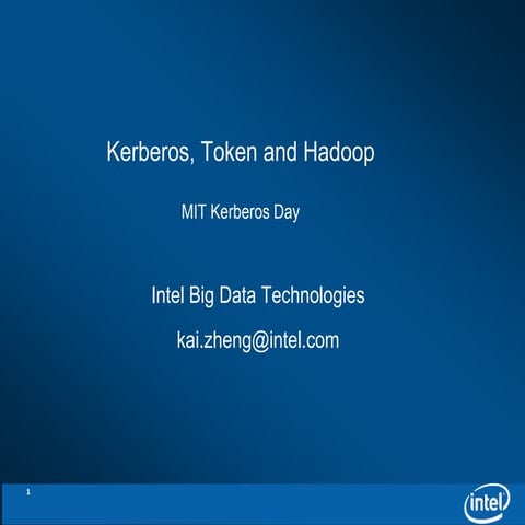 Kerberos, Token and Hadoop