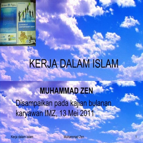 Kerja dalam islam