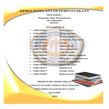 Kerja sama antarperpustakaan