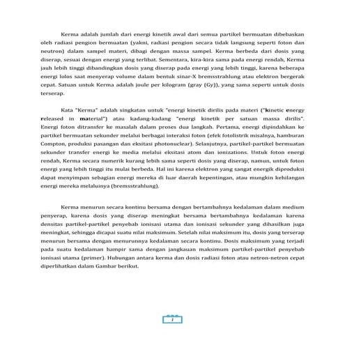 KERMA - Kinetic Energy Release in Material