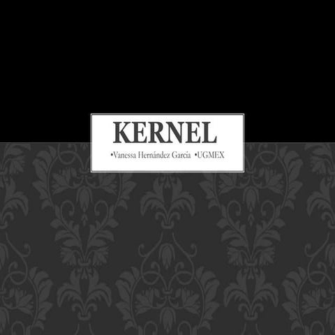 Kernel- herramientas 