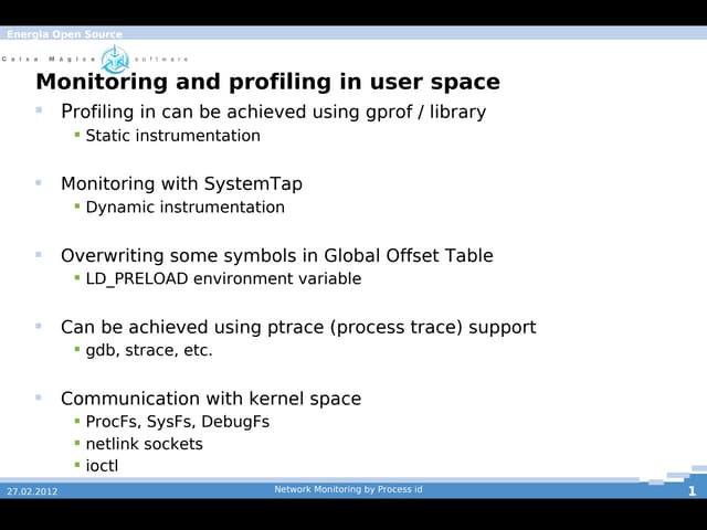 Kernel development