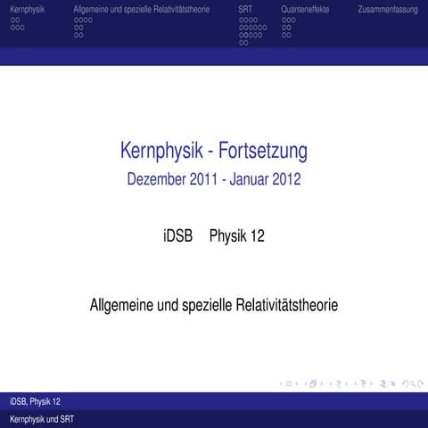 Kernphysik | PDF