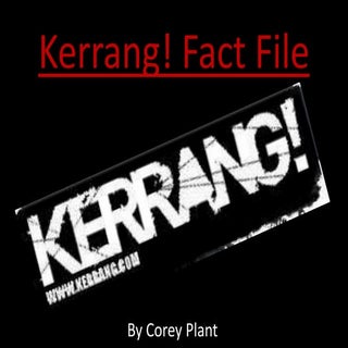 Kerrang! fact file