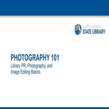 Library Photography 101
