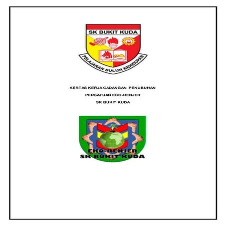 Kertas Kerja Penubuhan Eko-Renjer