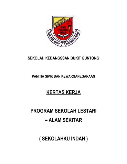 Kertas Kerja Keceriaan Sekolah
