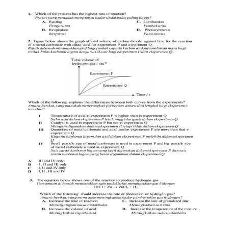 latihan 1 kimia tingkatan 5