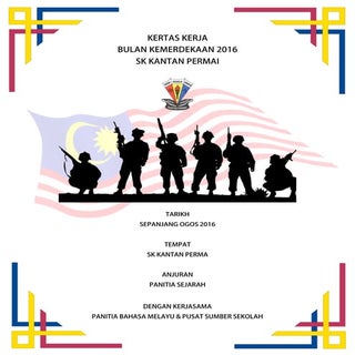 Kertas kerja bulan patriotik 2016