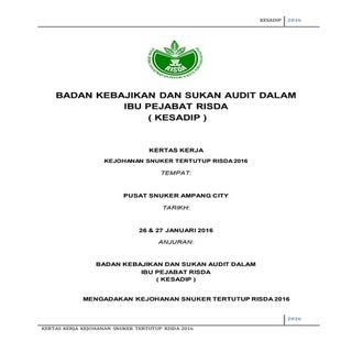 Kertas kerja kesadip