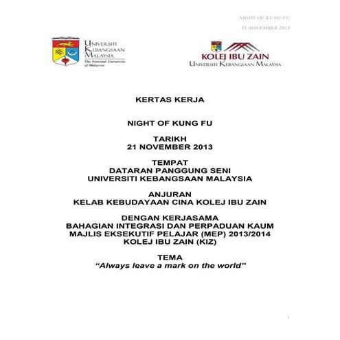 Kertas kerja night_of_kung_fu