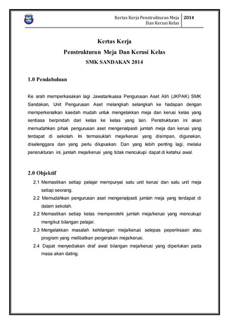 Cadangan pembelian perabot pengeluaran