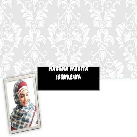 Kerudung syar’ie & trendy