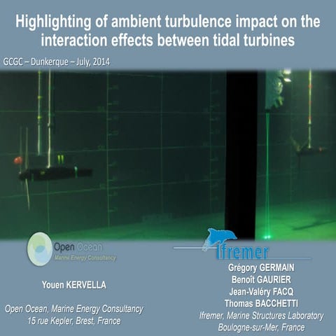 Highlighting of ambient turbulence impact on the interaction effects between ...