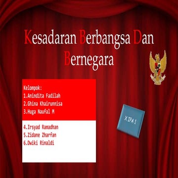 Kesadaran Berbangsa Bernegara 