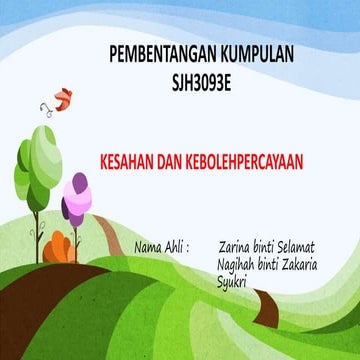 Kesahan dan kebolehpercayaan