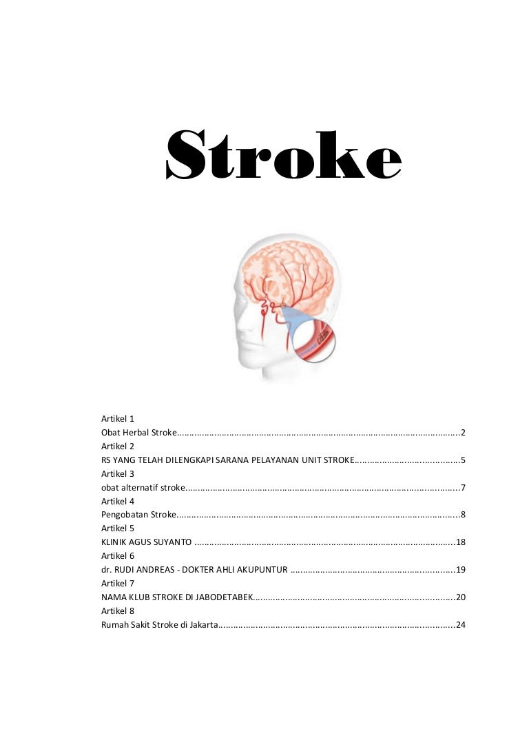 Kesehatan 6 Penyakit Stroke