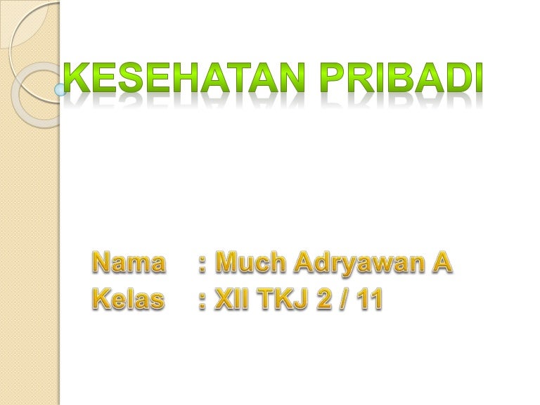 Kesehatan Pribadi