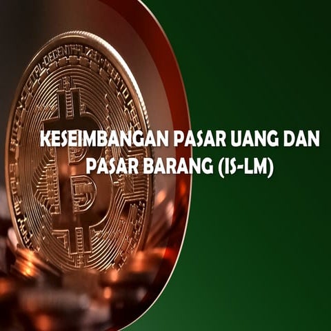 KESEIMBANGAN 9 PASAR BARANG DAN PASAR UANG.pptx