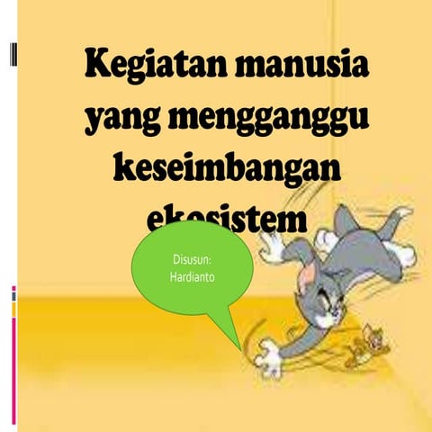 Keseimbangan ekosistem