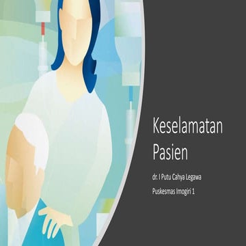 Keselamatan Pasien di Puskesmas