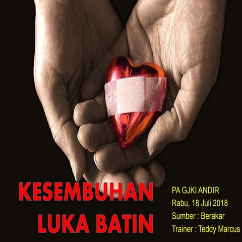 Kesembuhan Luka Batin