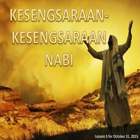 Kesengsaraan kesengsaraan nabi