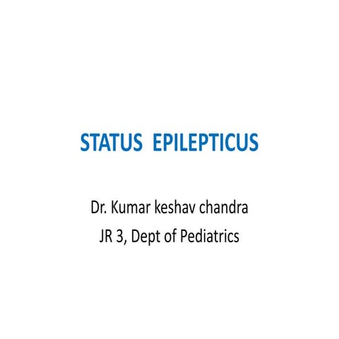 Status Epilepticus 