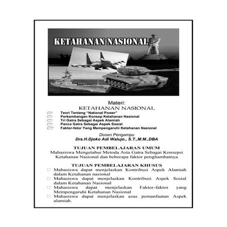KETAHANAN NASIONAL-PPKN- PDF-  DJOKO AW