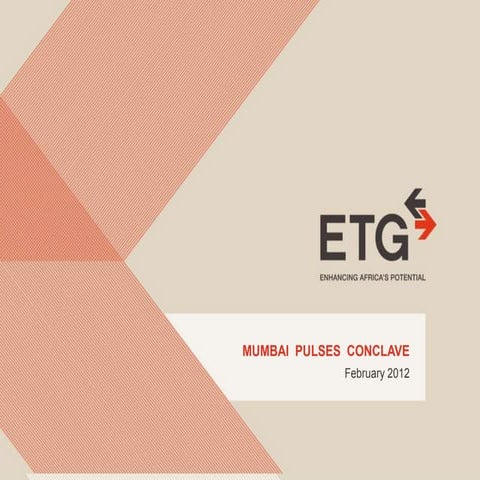 ETG - Africa Pulses Market