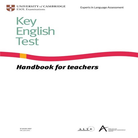 Ket handbook2007