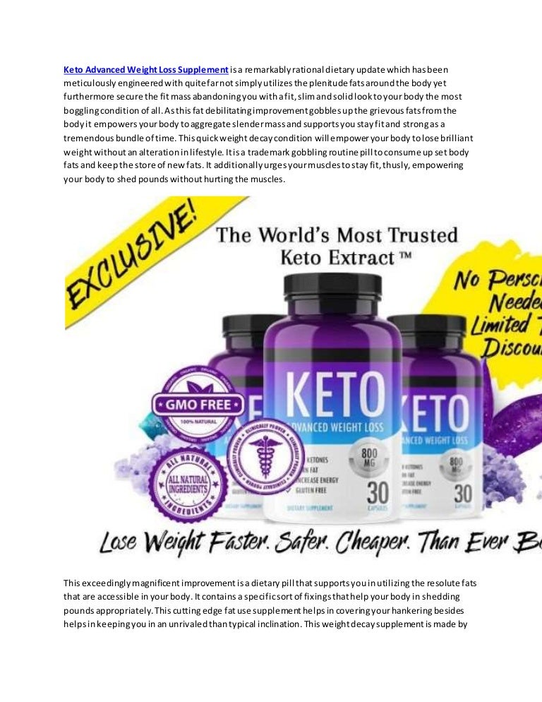 Keto advanced Extra Strength Weight Loss Formula