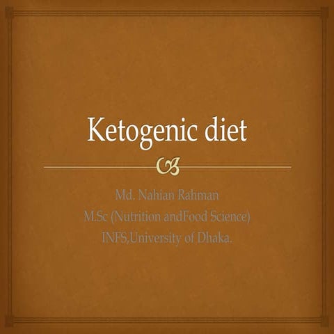 Keto diet