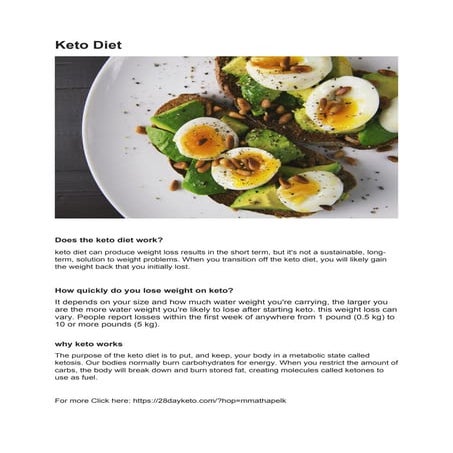 Keto diet