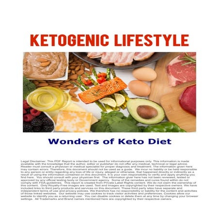 Ketogenic lifestyle.