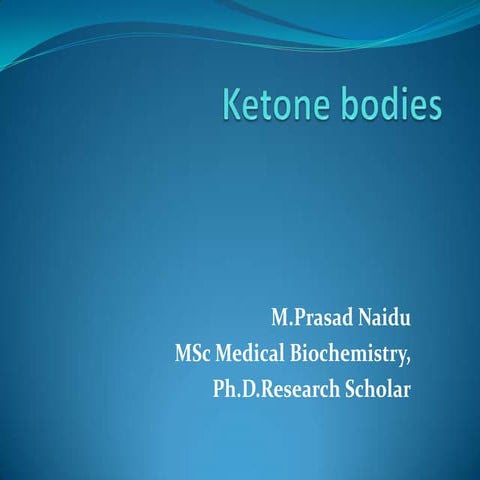 Ketone bodies