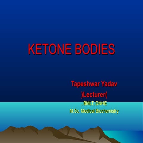 Ketone bodies