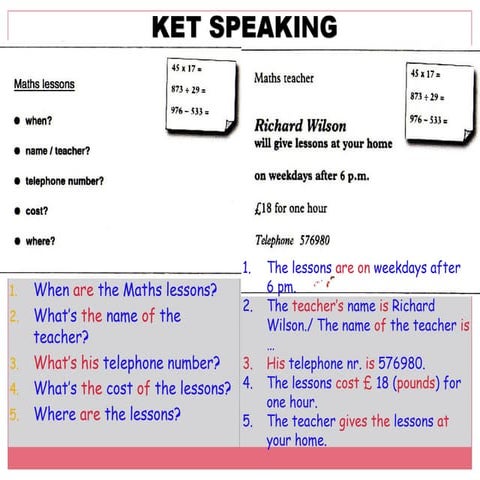Ket speaking