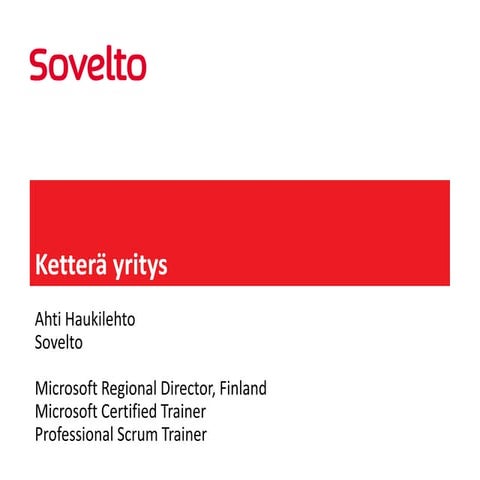Ketterä yritys
