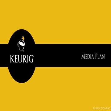 Keurig Media Plan