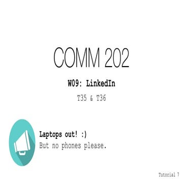 W09 - LinkedIn