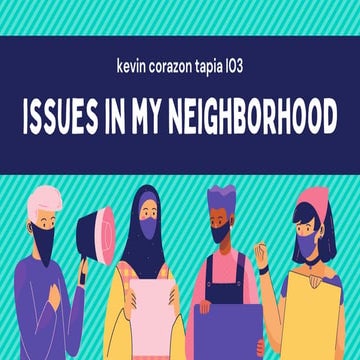 Addressing Neighborhood Issues: Noise, Pollution, and Water Shortage ...