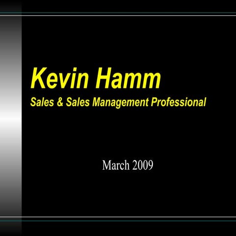 Kevin Hamm