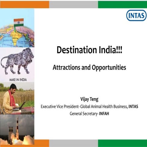 Vijay Teng, Executive Vice President, Intas Animal Health