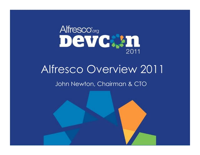 John Newton DevCon 2011 London Keynote