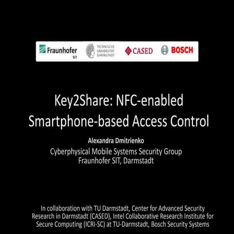 Access Control in Enterprises with Key2Share