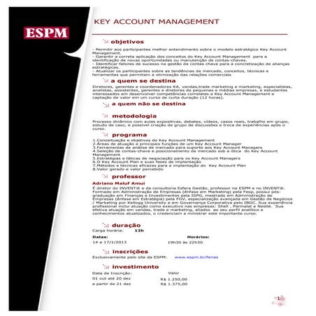 Key account training | PDF