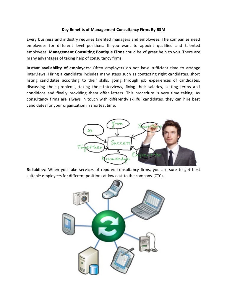 Key Benefits of Management Consultancy Firms By BSM