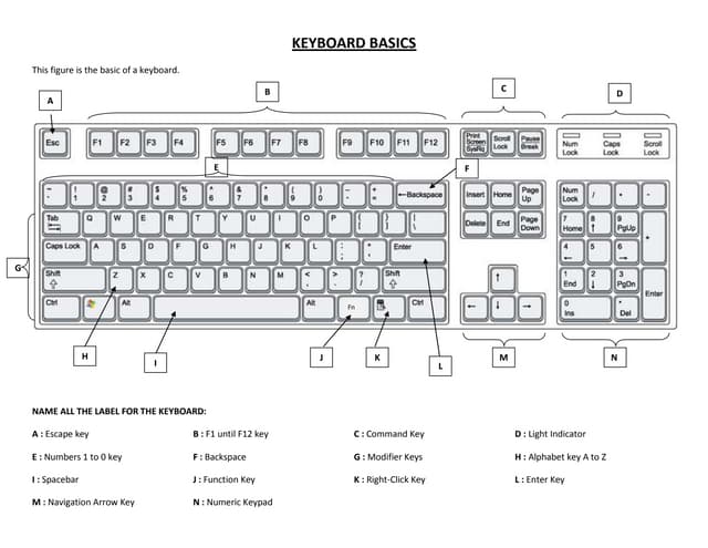 KEYBOARD BASICS CONCEPT