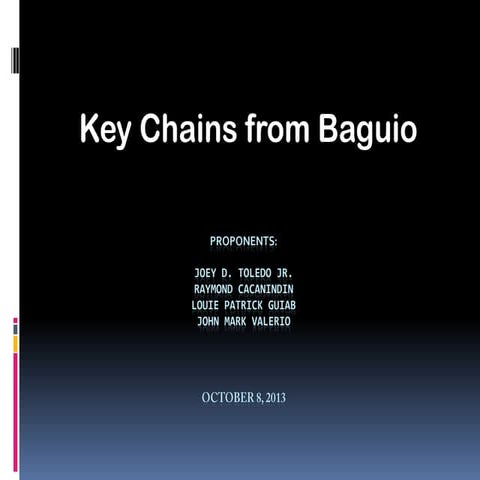Key chains | PPTX